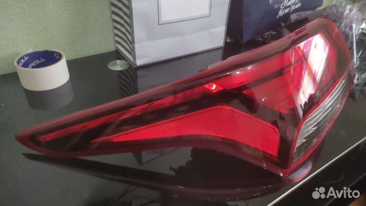 Фонарь задний левый hyundai solaris 2