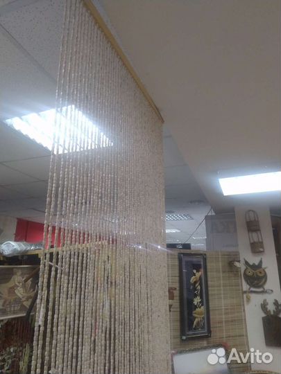 Шторы из дерева для двери,арки