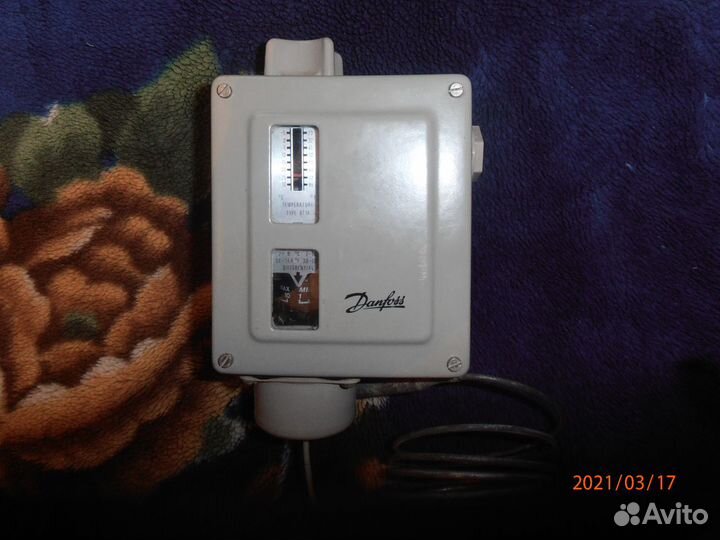 Реле температуры - термостат Danfoss RT 14. Дания