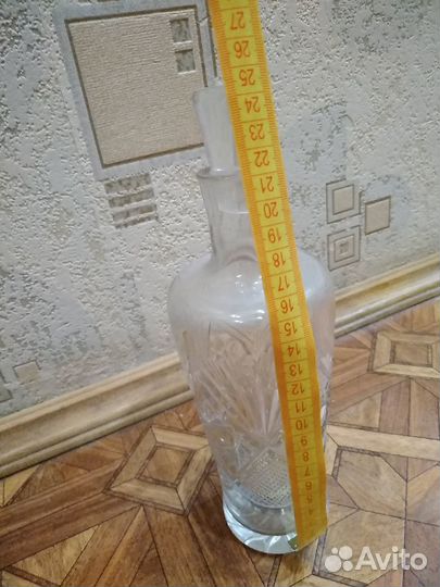 Штоф хрустальный