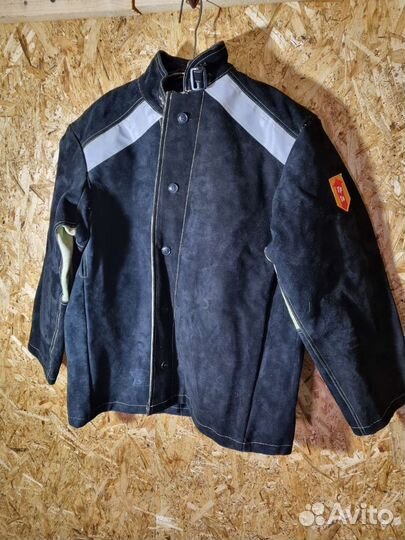 Зимний костюм защитный спилковый сварщика