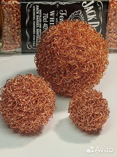 Пыж-Спн Медный 3дюйма он же фильтр(медь настоящая)