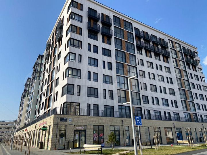 2-к. квартира, 55,3 м², 5/9 эт.