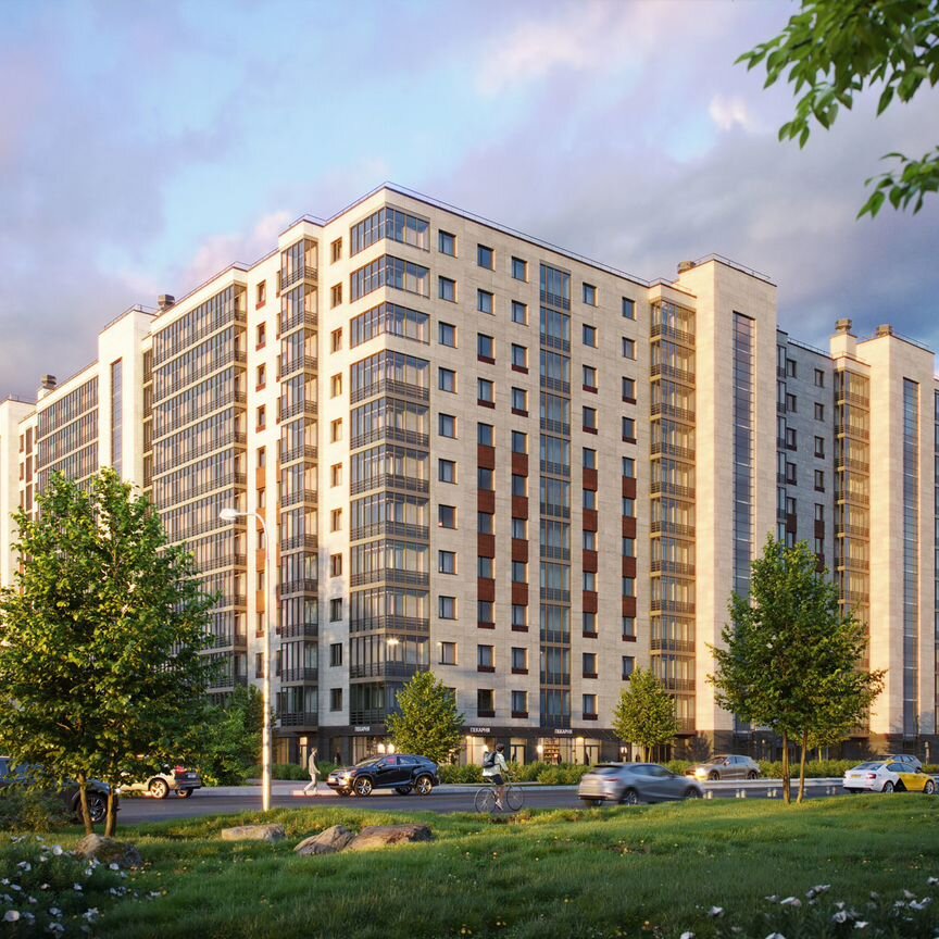 Квартира-студия, 22,5 м², 12/13 эт.