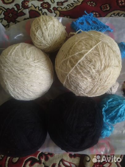 Пряжа нитки для вязания цена за все