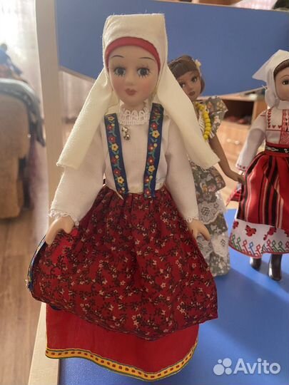 Куклы глиняные