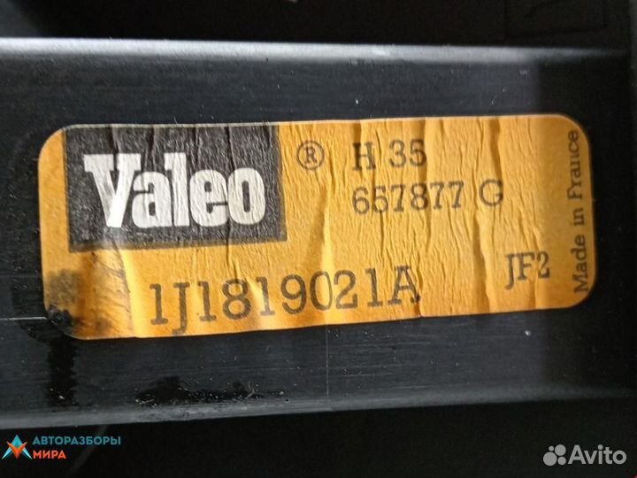 Моторчик печки Volkswagen Golf 3 1999 1J1819021C