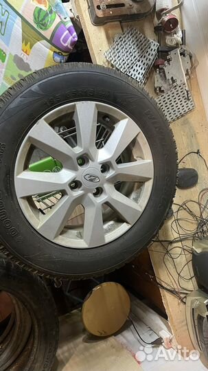Колеса на largus r15