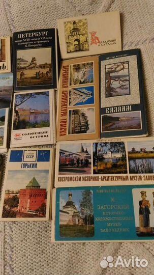 Наборы открыток города
