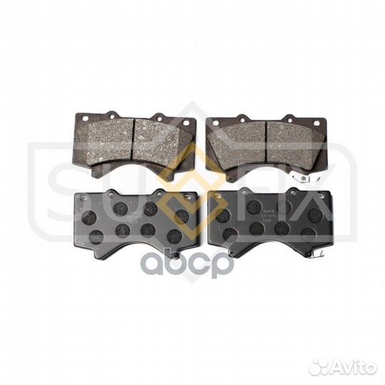 Колодки тормозные дисковые перед прав/лев S