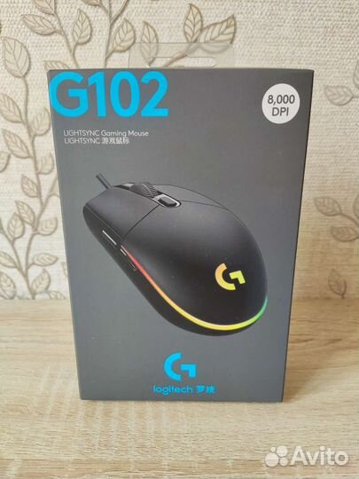 Игровая мышь logitech g102