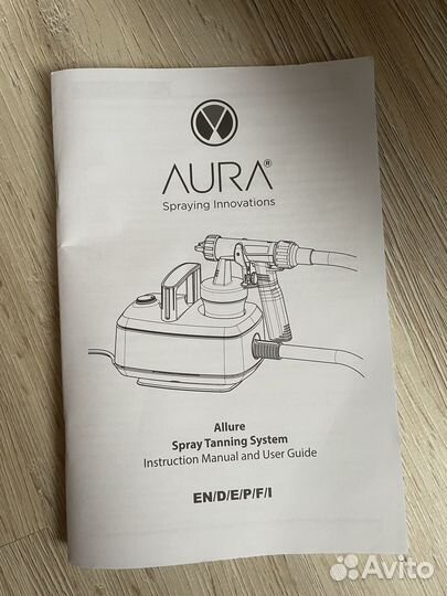 Аппарат Aura Allure для моментального загара