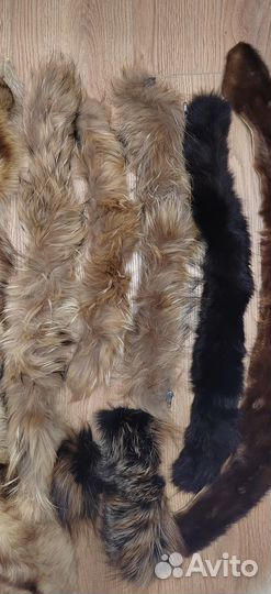 Воротник натуральный мех