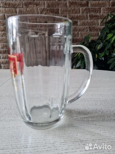 Пивная кружка krusovice новая 0.5