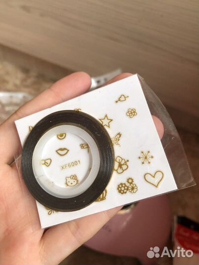 Набор для маникюра с лампой