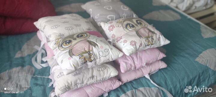 Бортики в кроватку