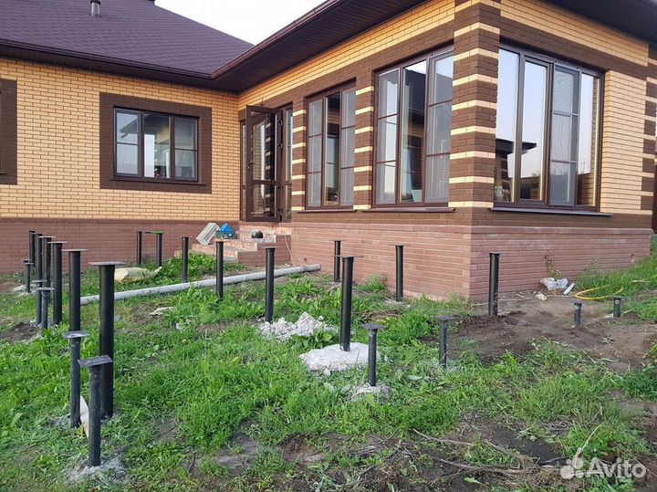 Винтовые сваи под ключ / Фундамент за 1 день