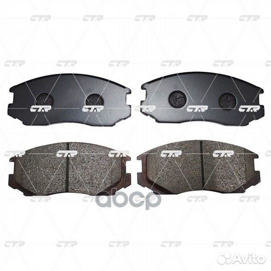 Колодки тормозные дисковые GK0571 CTR