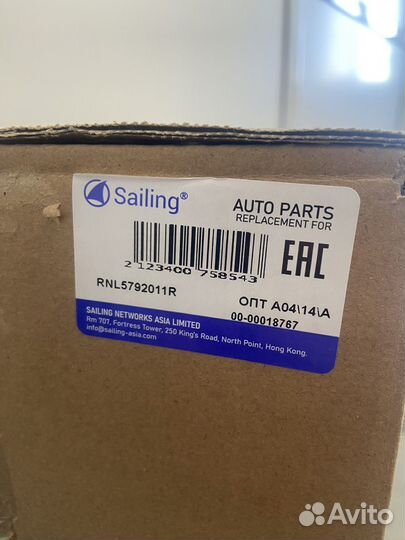 Правая фара renault sandero I (2009-2014)