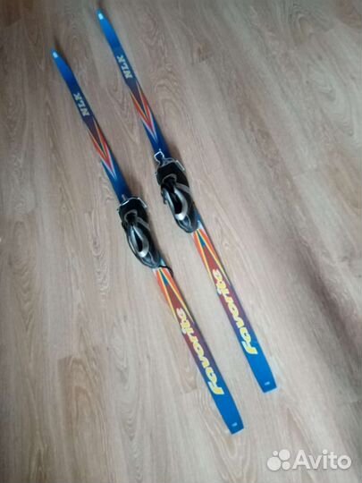 Лыжи беговые деревянные