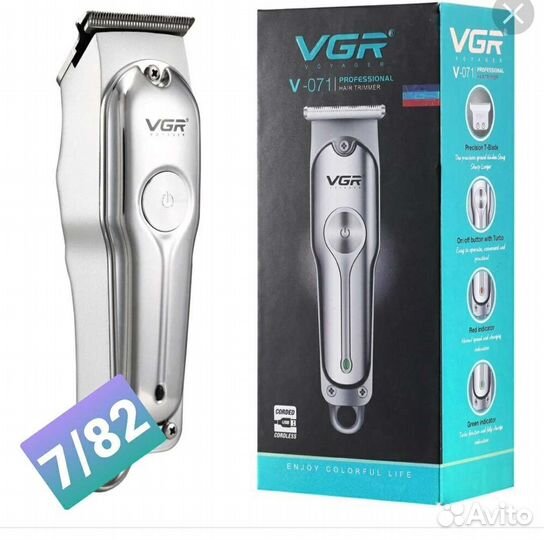 Машинка для стрижки волос профессиональная VGR 071