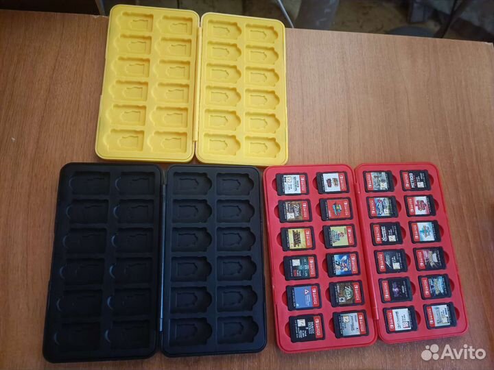 Кейс на 24 картриджа для nintendo switch