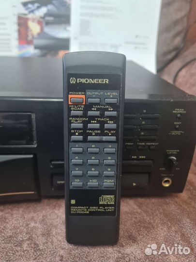 Cd проигрыватель pioneer pd-s502