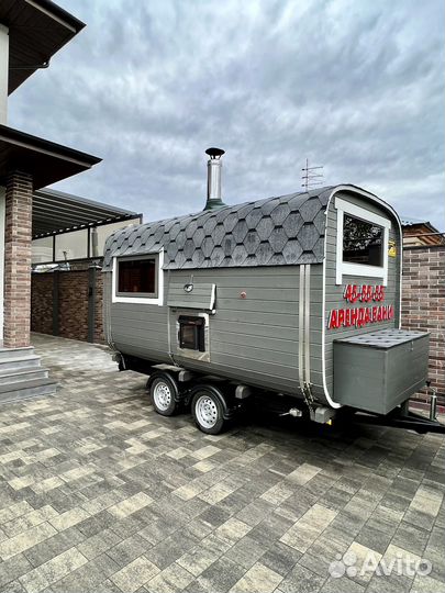Аренда бани на колесах