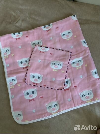 Детское одеяло + салфетка