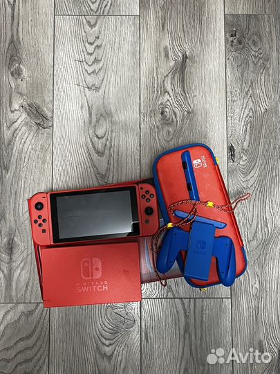 Nintendo switch mario edition 32gb +64gb