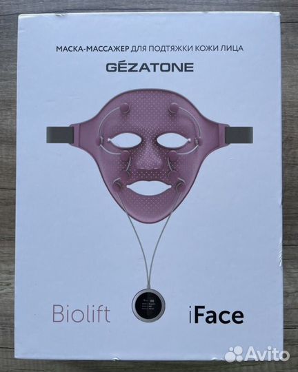 Массажер-маска для лица Gezatone Biolift iFace