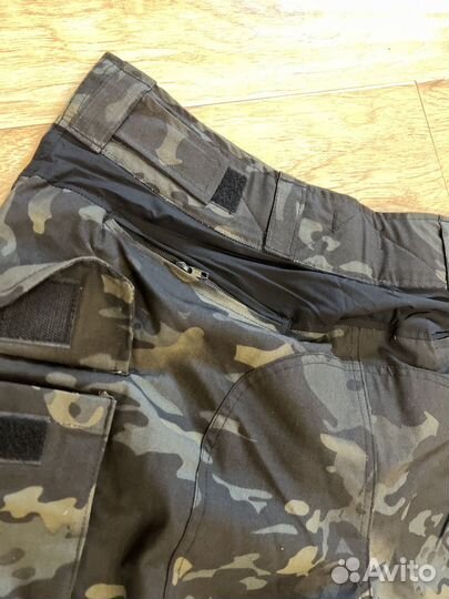 Тактический костюм G3 летний черный мультикам