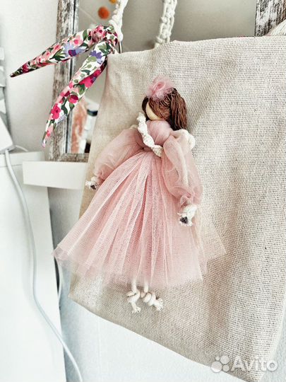 Сумка в стиле бохо с феей