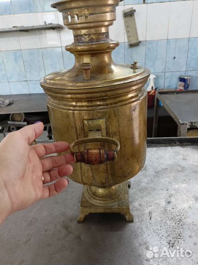 Самовар на дровах до революционный