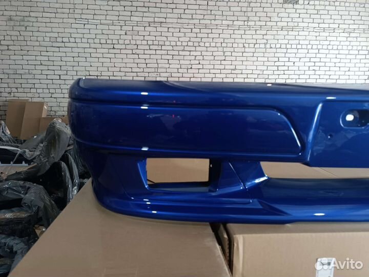 Бампер передний ваз 2114 2115 спорт цвет мускари