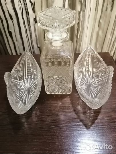 Графин хрустальный СССР