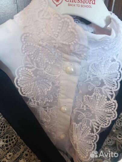 Школьная форма для девочки 128 синяя