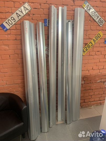 Пороги шевроле нива