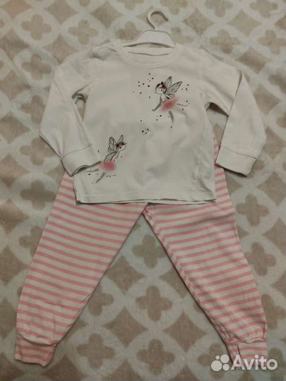 Пакет брендовых вещей на девочку, р. 98