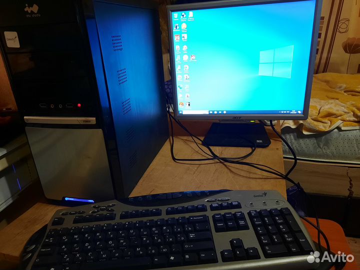 Системник на Intel Core 2 Quad Q9400 + HD7970