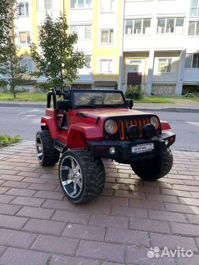 Детский электромобиль джип