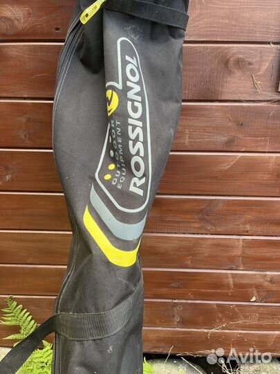 Rossignol лыжи + палки Gipron + чехол