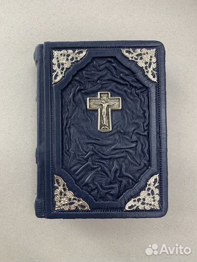 Православный молитвослов, подарочная кожаная книга