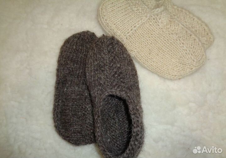 Носки-следки из натуральной шерсти