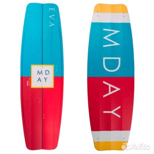 Кайтборд Mday Eva 22 136 см, розовый