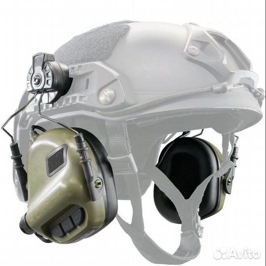 Наушники для стрельбы с активным шумоподавлением