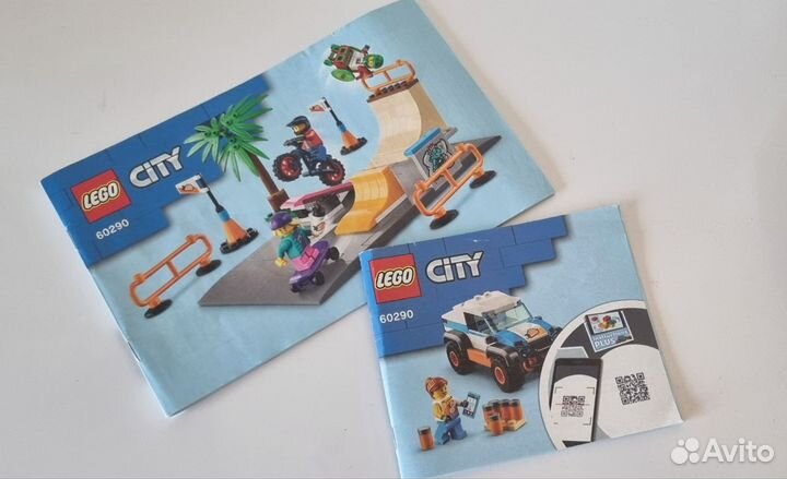 Lego city Community 60290 Скейт-парк