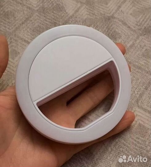 Светодиодное кольцо на телефон для селфи