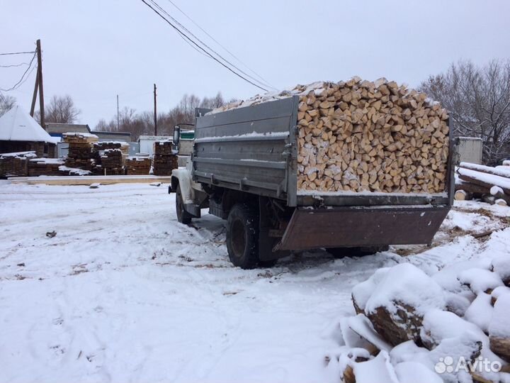 Дрова берёзовые, горбыль