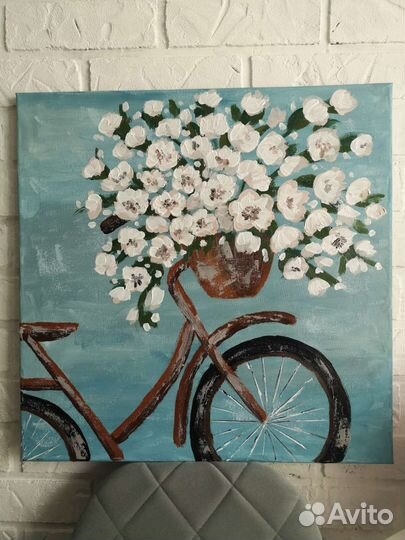 Картина на холсте. Акрил